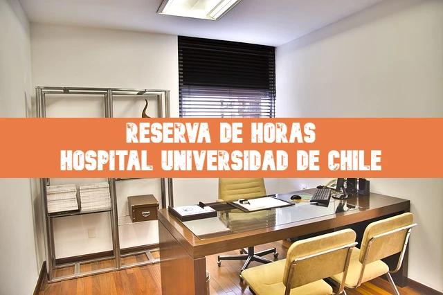 Reserva de hora Hospital Universidad de Chile