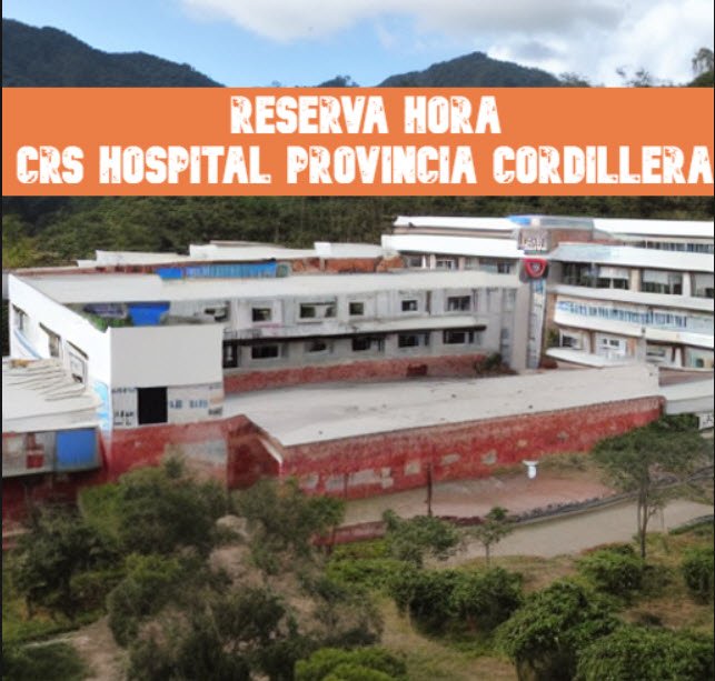 Reserva de hora en CRS Hospital Provincia Cordillera